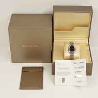 Serpenti Seduttori 33mm Stainless Steel Diamond Bezel Quartz 103950