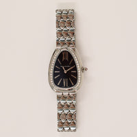 Serpenti Seduttori 33mm Stainless Steel Diamond Bezel Quartz 103950