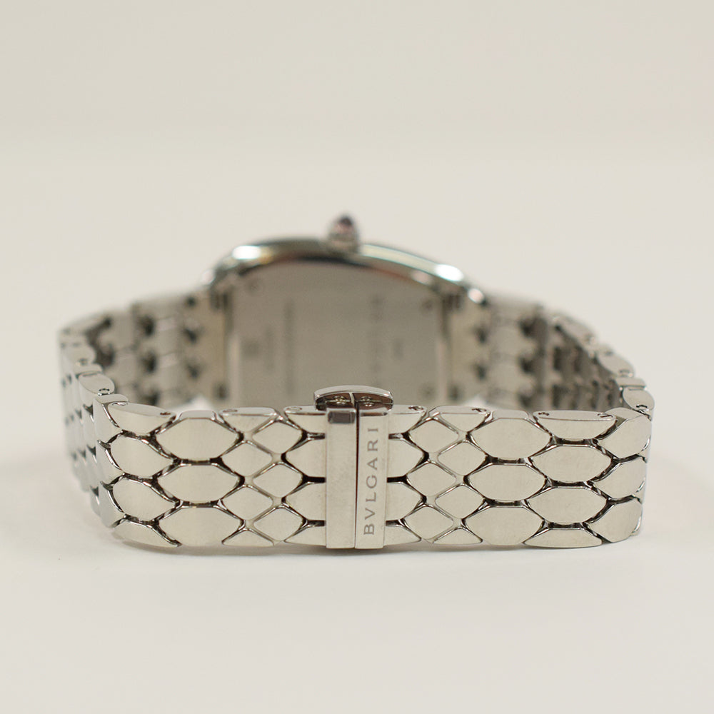 Serpenti Seduttori 33mm Stainless Steel Diamond Bezel Quartz 103950