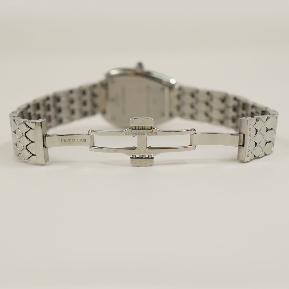 Serpenti Seduttori 33mm Stainless Steel Diamond Bezel Quartz 103950