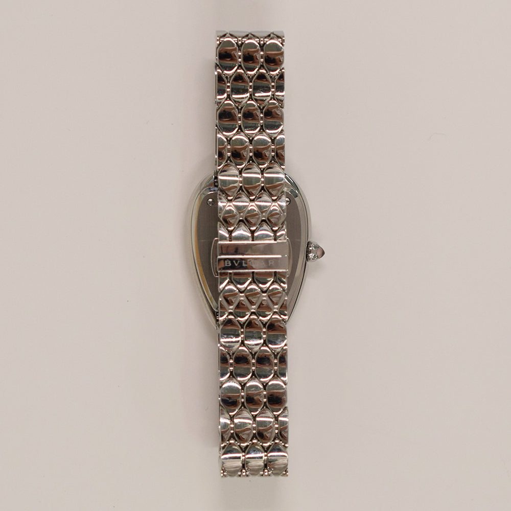 Serpenti Seduttori 33mm Stainless Steel Diamond Bezel Quartz 103950