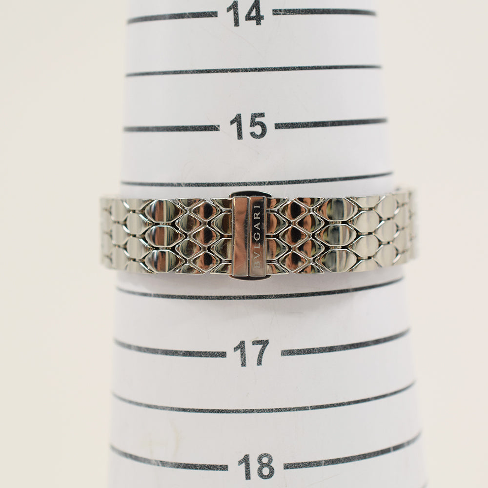 Serpenti Seduttori 33mm Stainless Steel Diamond Bezel Quartz 103950