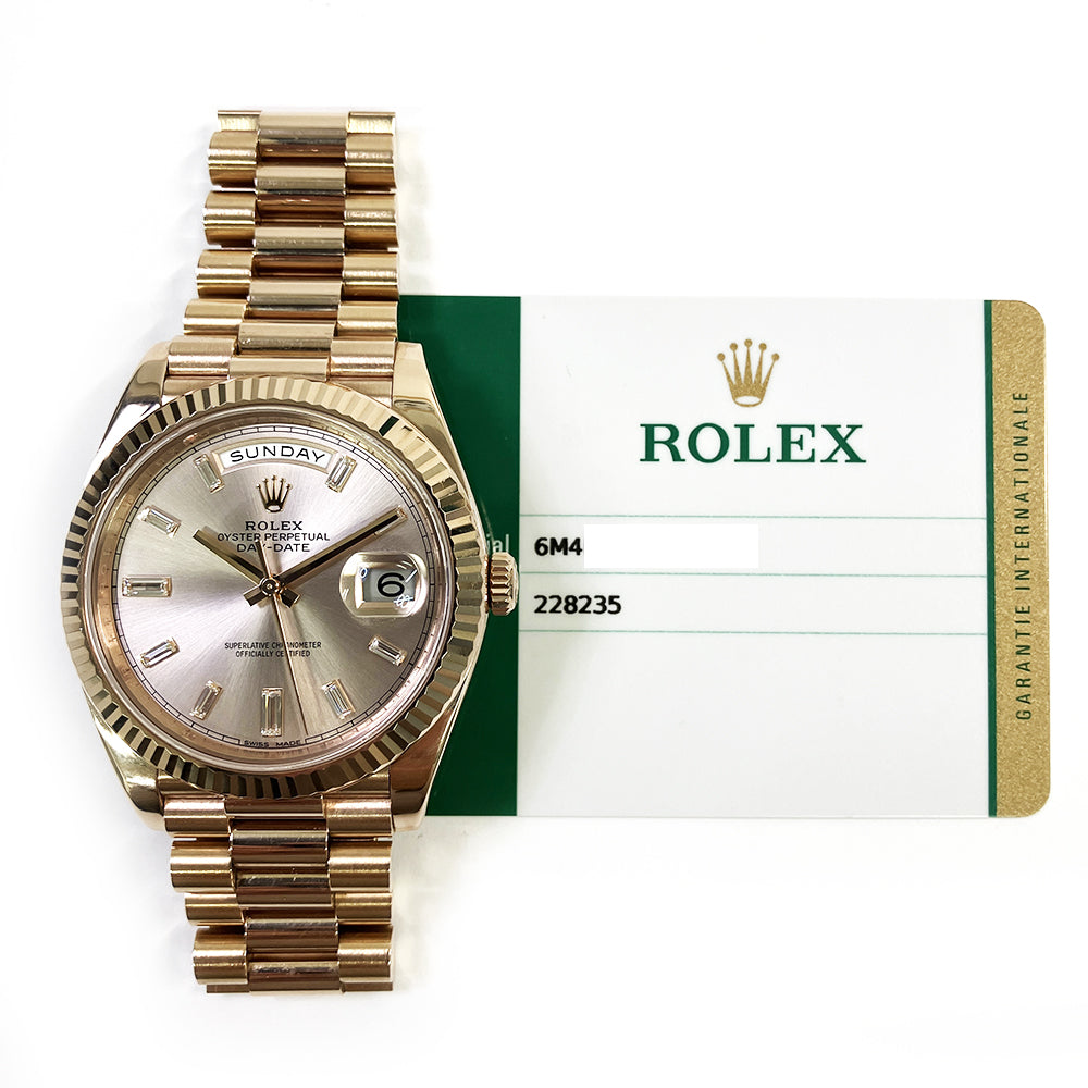 Day-Date 40mm Rose Gold 228235