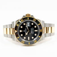 Submariner Date 41mm Black Ceramic Bezel Steel and Yellow Gold 126613LN