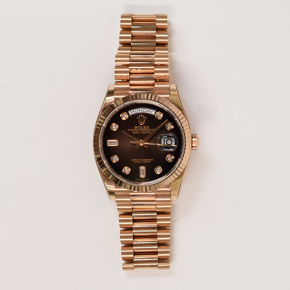 Day-Date President 36mm Rose Gold 128235