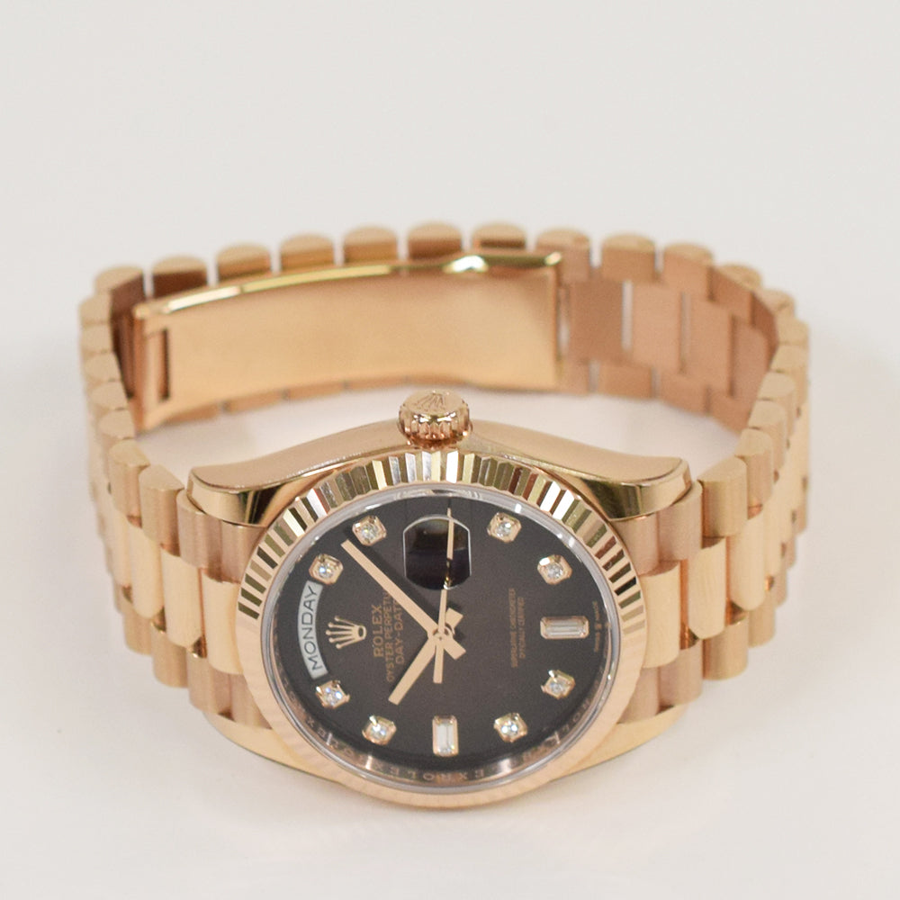 Day-Date President 36mm Rose Gold 128235