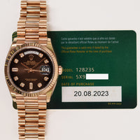 Day-Date President 36mm Rose Gold 128235