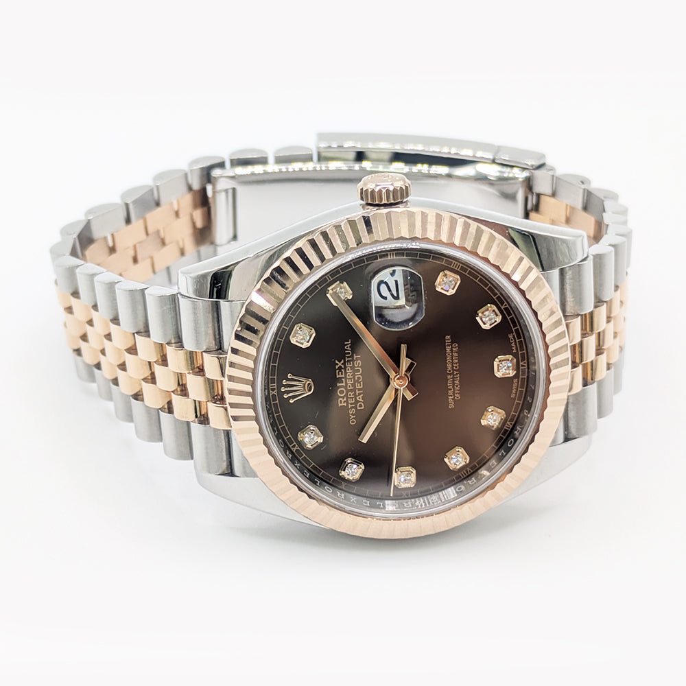 Datejust 41mm Steel and Rose Gold 126331