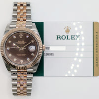 Datejust 41mm Steel and Rose Gold 126331