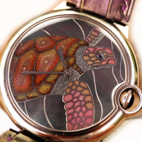 Ballon Bleu de Cartier XL "Sea Turtle" 46mm White Gold - Limited Edition of 40pcs HPI00330