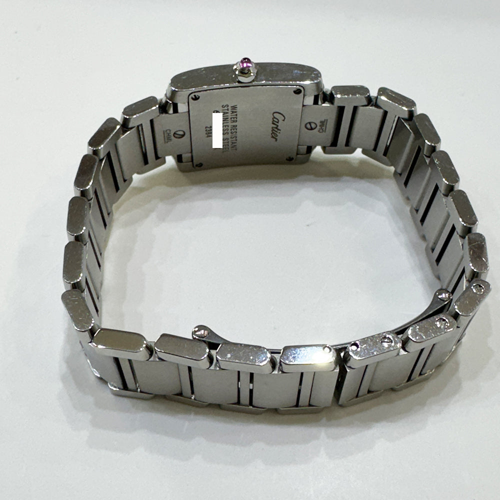 Tank Française Small 20 × 25 mm - Steel Quartz W51028Q3