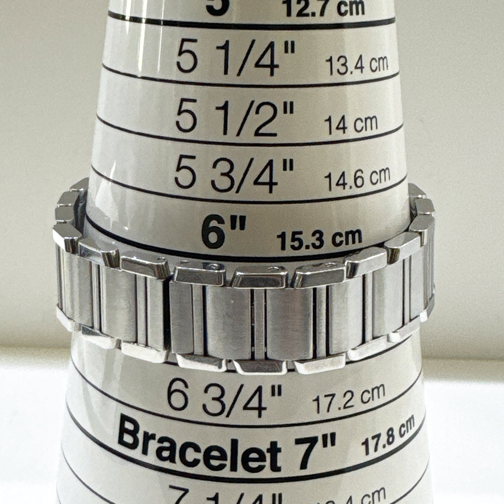 Tank Française Small 20 × 25 mm - Steel Quartz W51028Q3