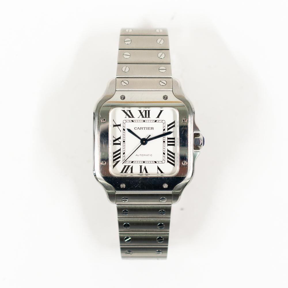 Santos de Cartier 35mm Steel WSSA0010