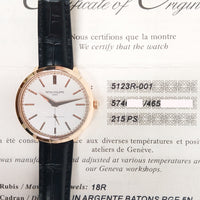Calatrava 38mm Rose Gold 5123R-001