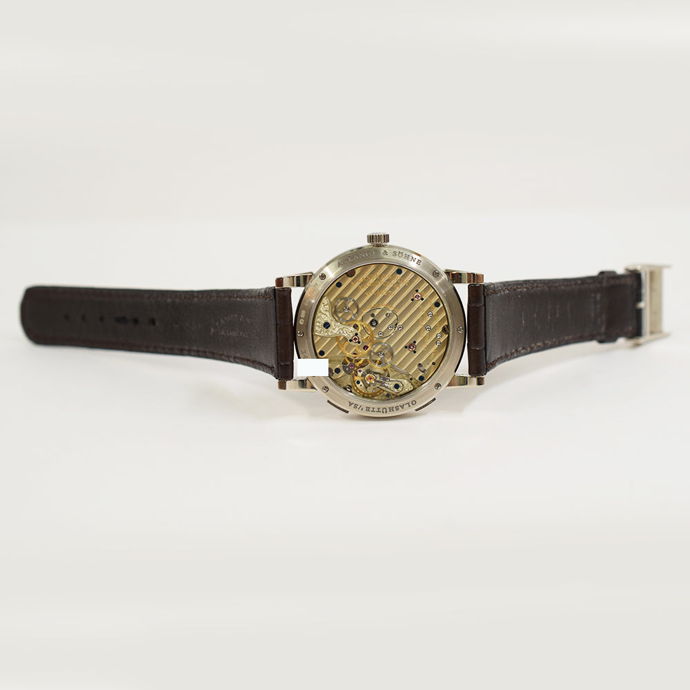 Lange 1 Time Zone 41.9mm White Gold Manual winding 136.029
