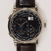 Lange 1 Time Zone 41.9mm White Gold Manual winding 136.029