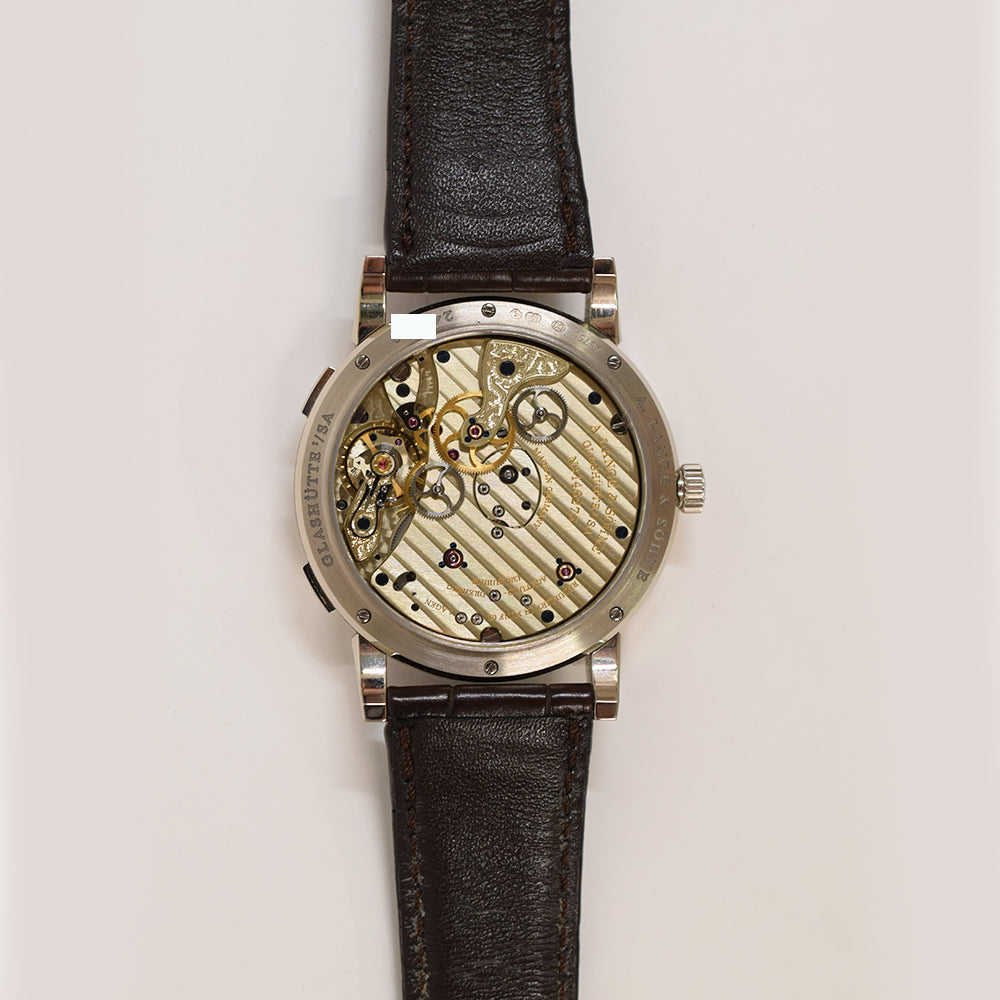 Lange 1 Time Zone 41.9mm White Gold Manual winding 136.029