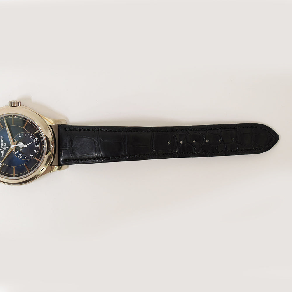 Complications 40mm Annual Calendar Moon Phase Blue Dial White Gold 5205G-013