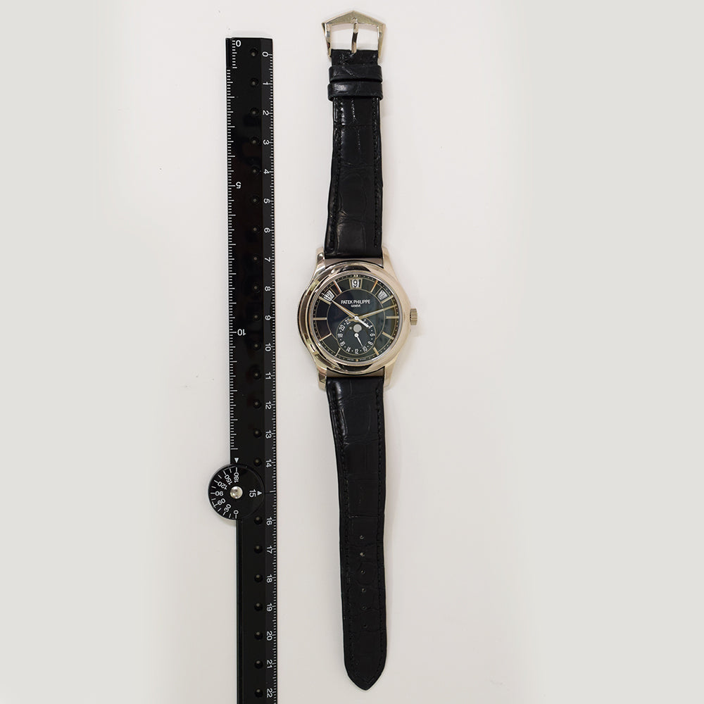 Complications 40mm Annual Calendar Moon Phase Blue Dial White Gold 5205G-013