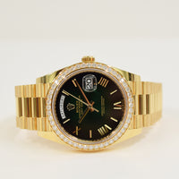 Day-Date President 40mm Diamond Bezel Yellow Gold 228348RBR
