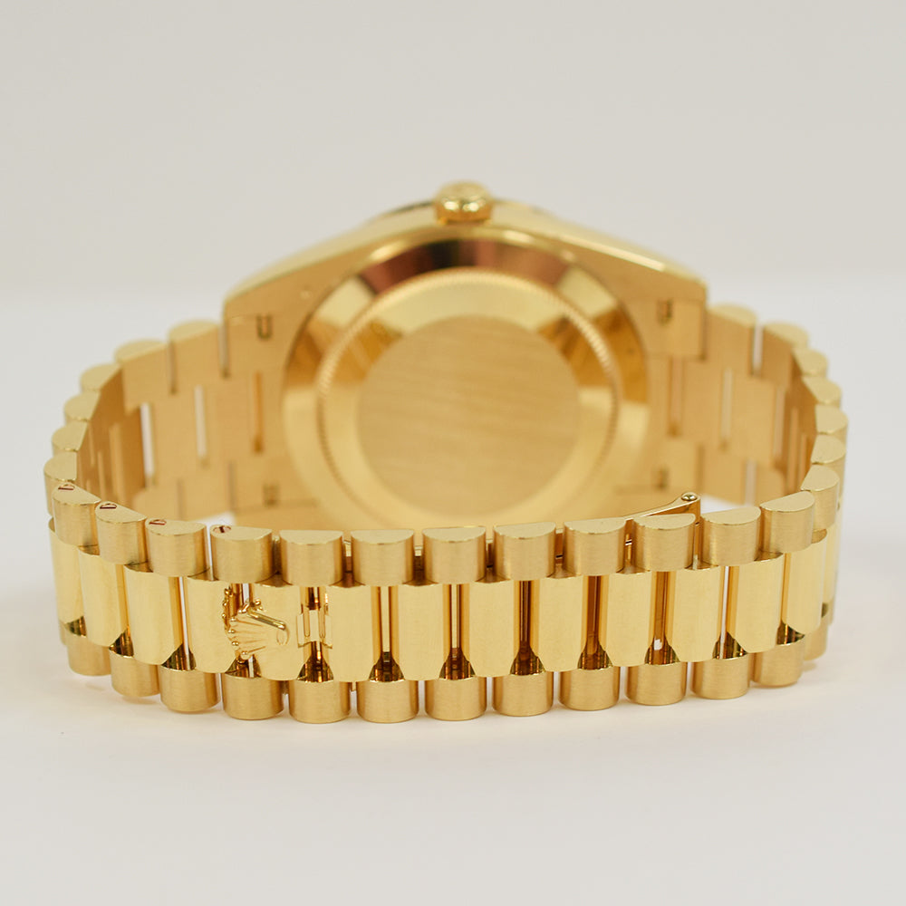 Day-Date President 40mm Diamond Bezel Yellow Gold 228348RBR