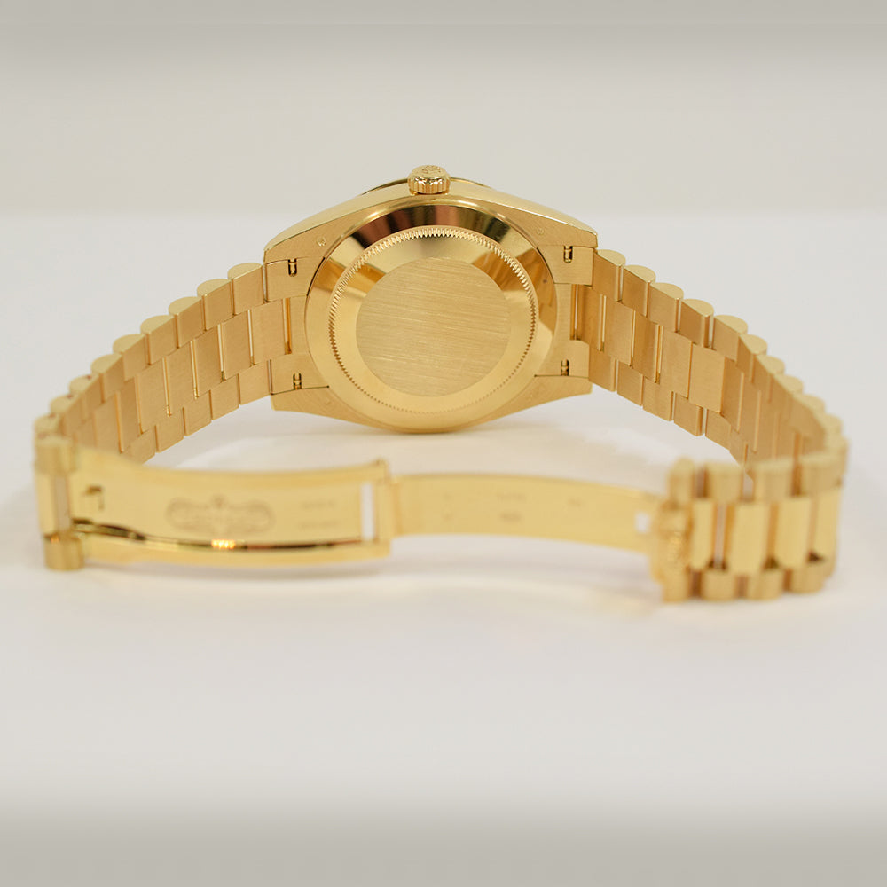 Day-Date President 40mm Diamond Bezel Yellow Gold 228348RBR