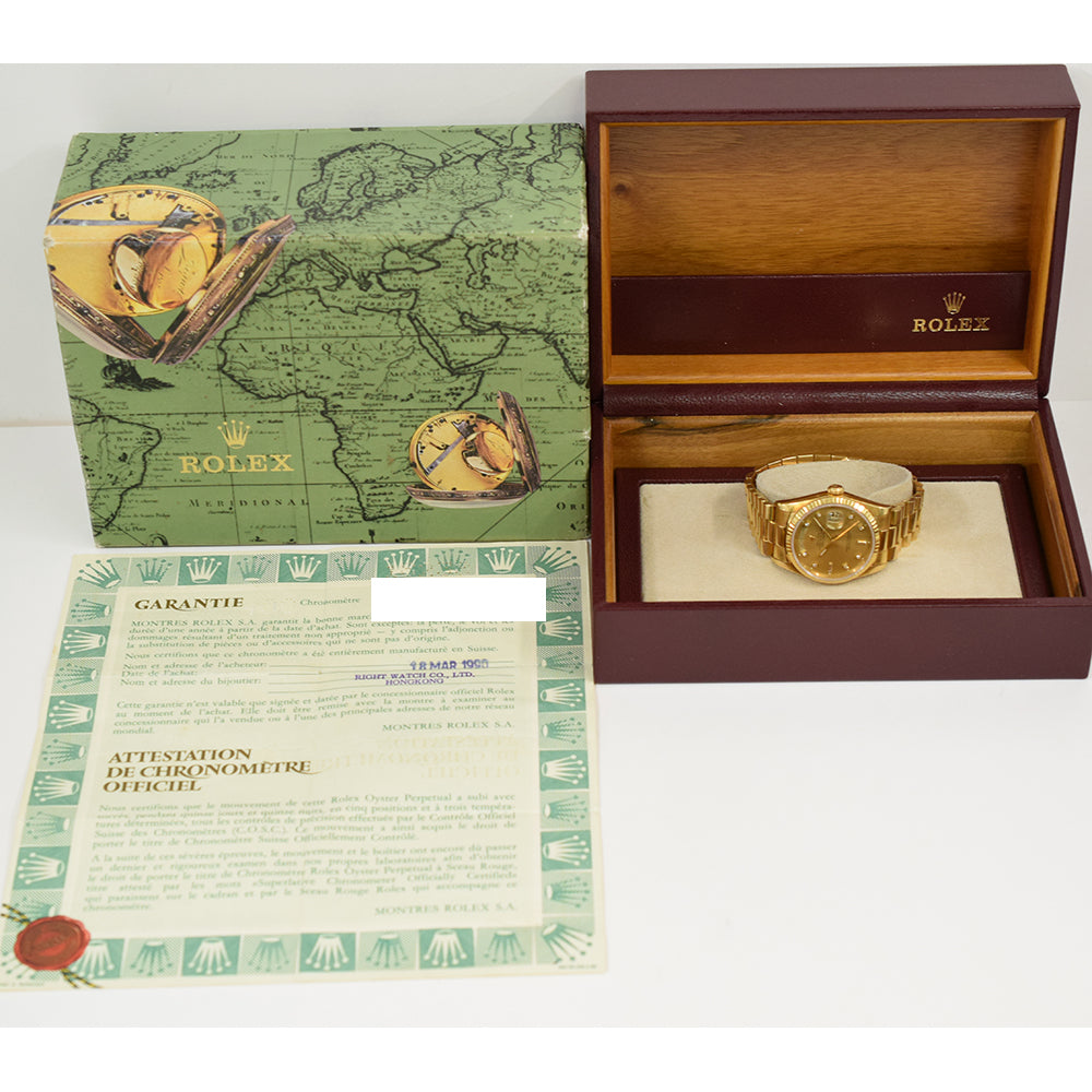 Day-Date President 36mm Yellow Gold 18238A