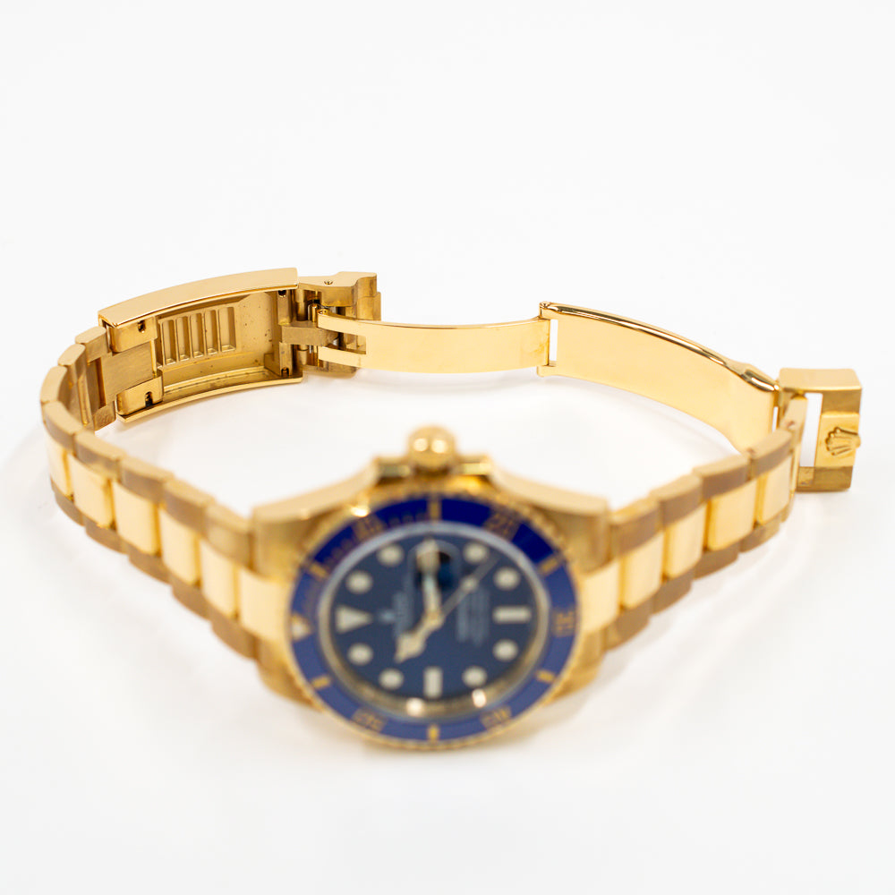 Submariner Date 41mm Blue Bezel Yellow Gold 126618LB