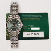 Datejust 31mm Steel and White Gold 278274