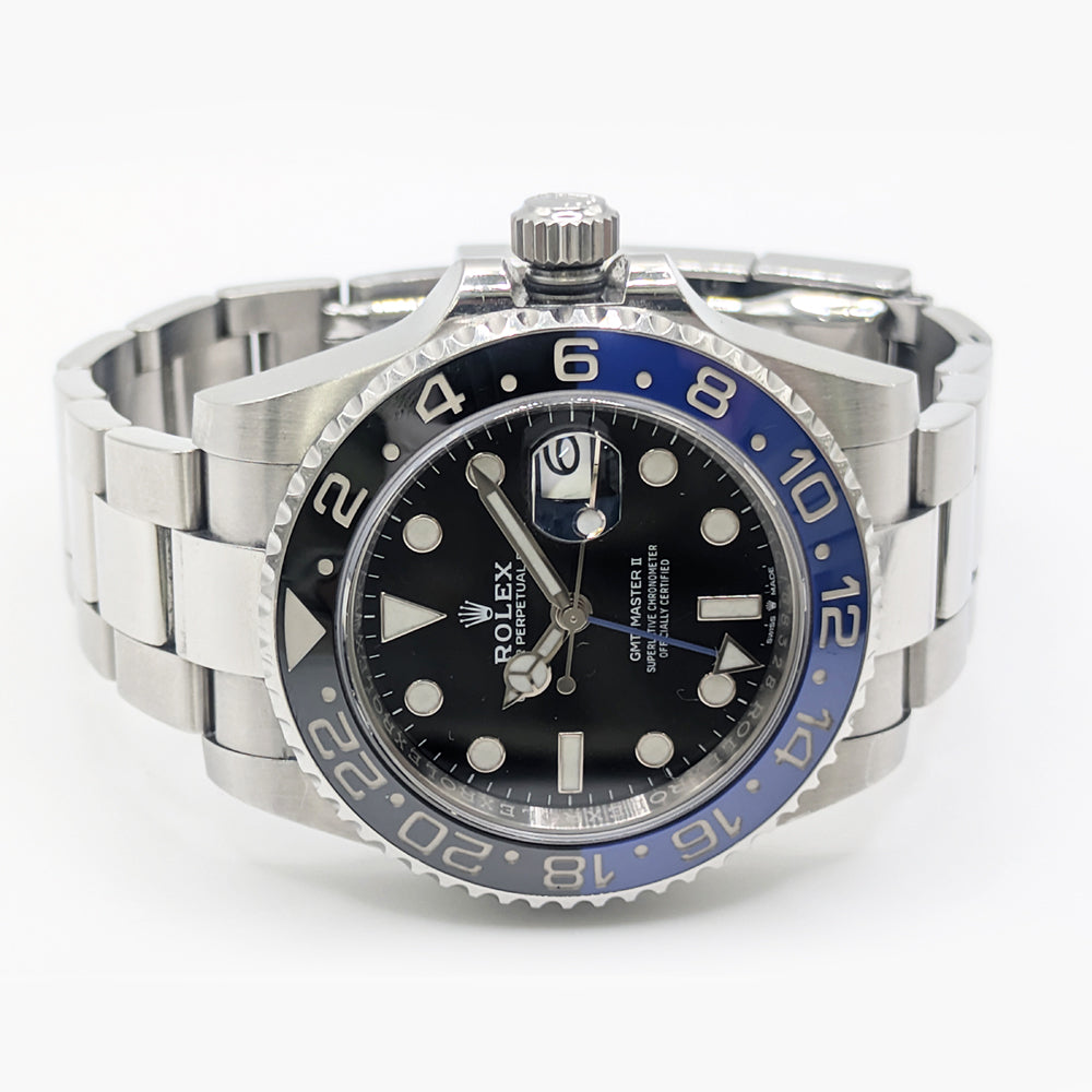 GMT-Master II "Batman" Steel 126710BLNR