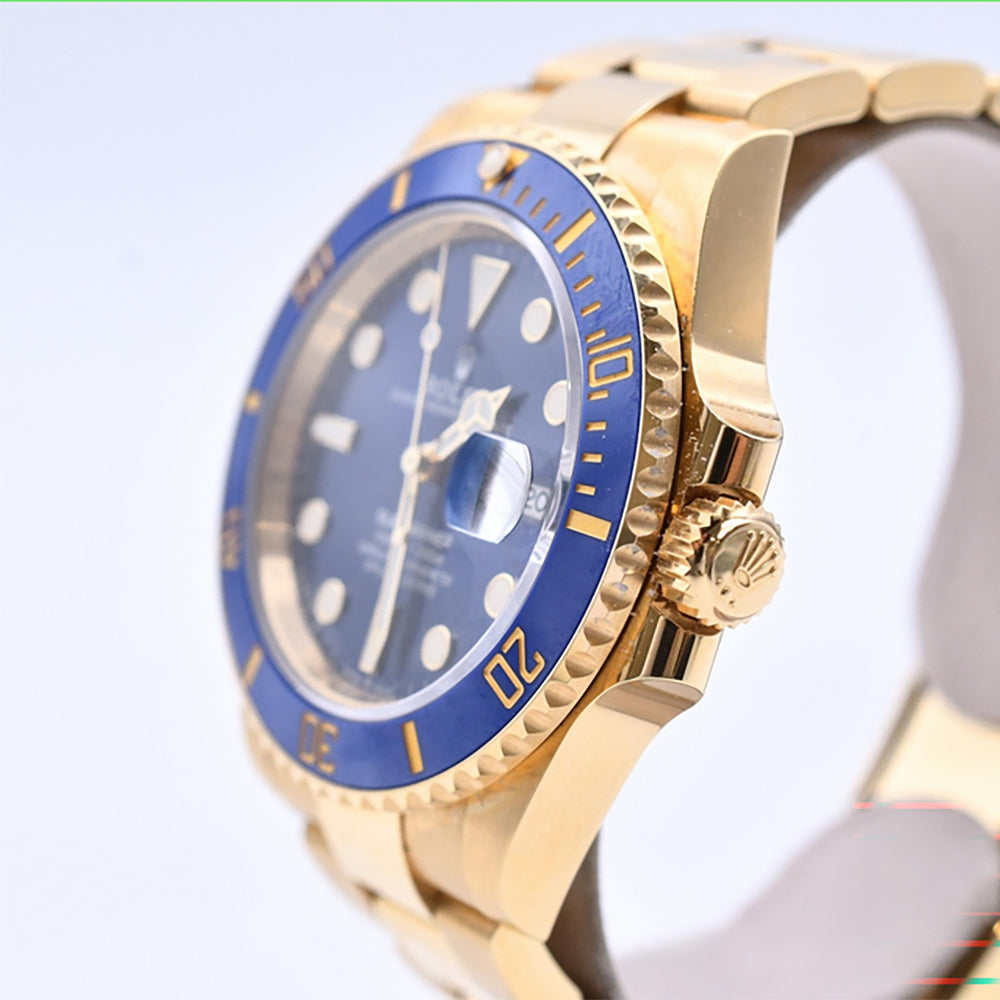 Submariner Date 41mm Blue Bezel Yellow Gold 126618LB
