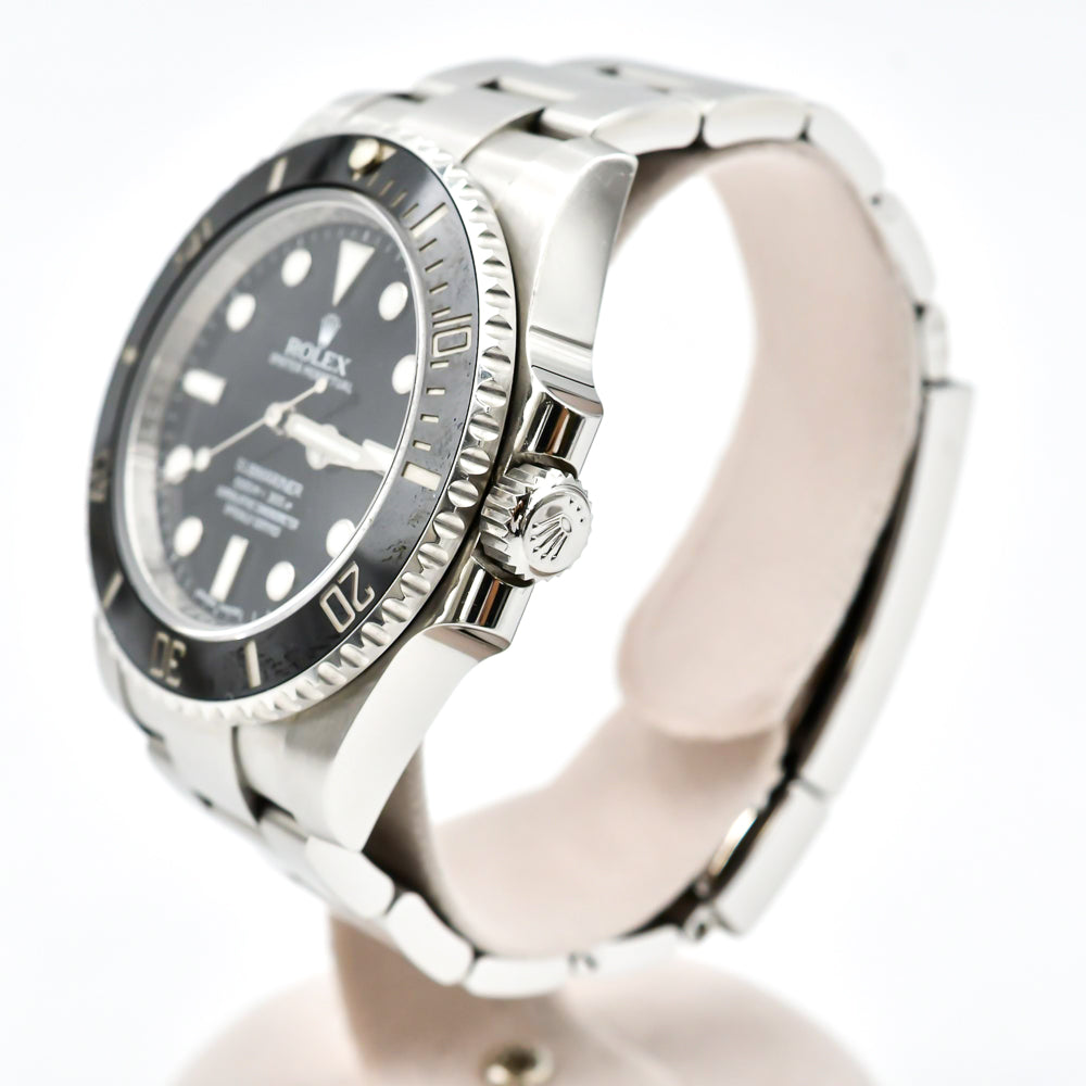 Submariner No Date 40mm Steel Ceramic Bezel 114060