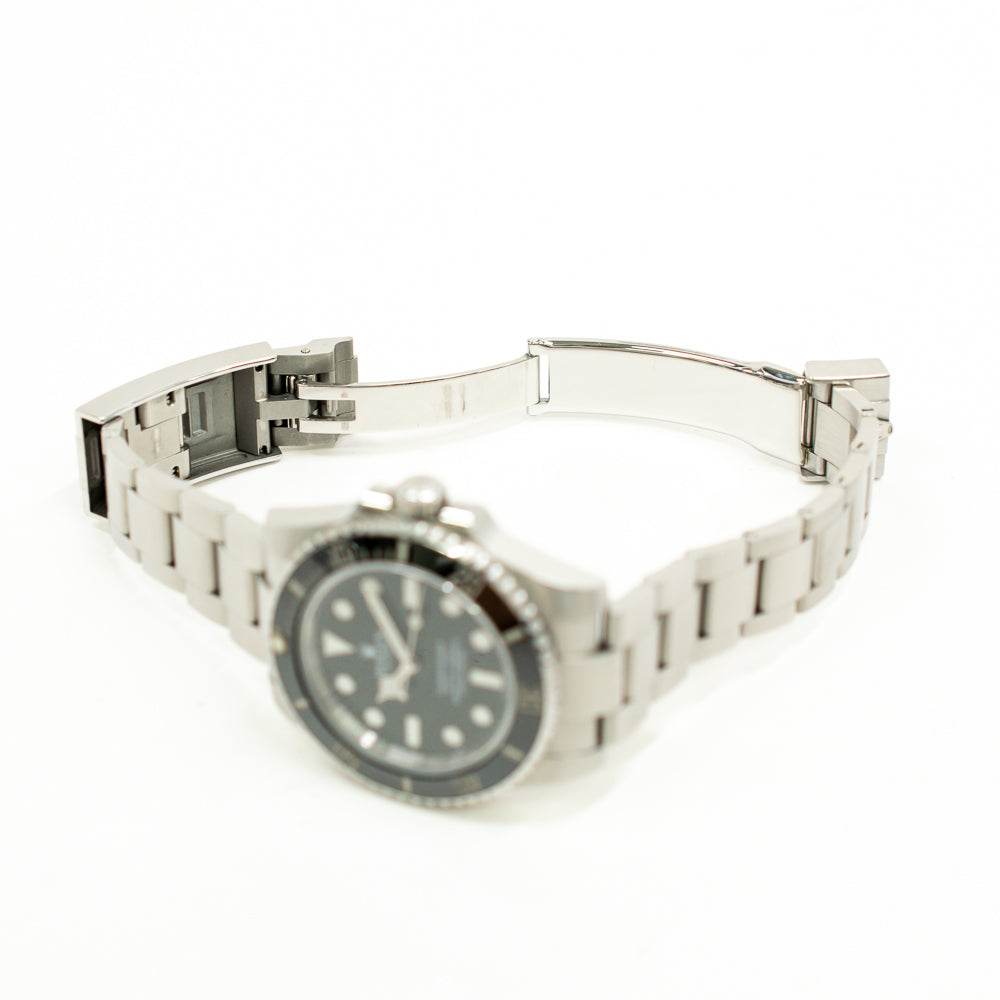 Submariner No Date 40mm Steel Ceramic Bezel 114060