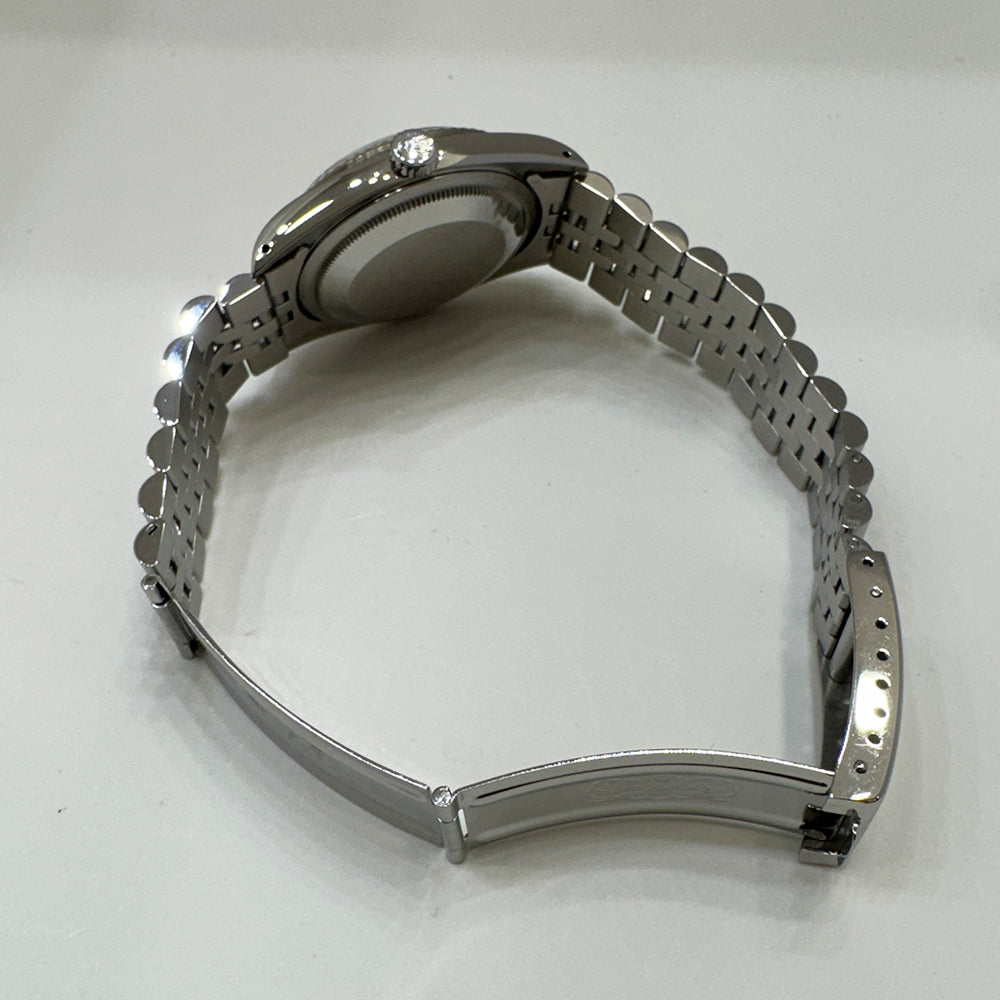 Datejust 36mm Steel and White Gold 16234
