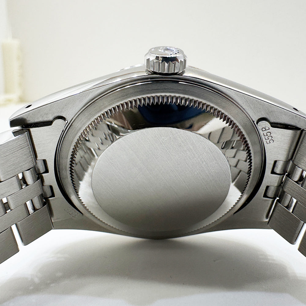 Datejust 36mm Steel and White Gold 16234