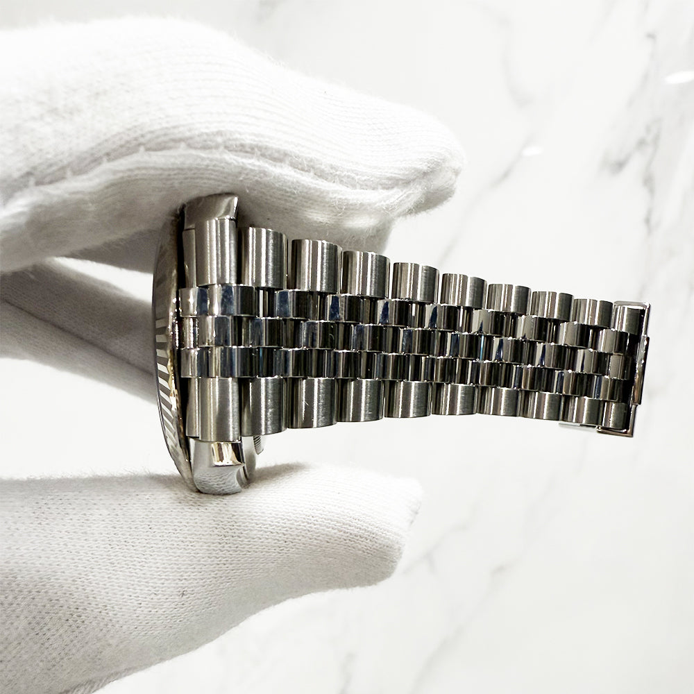 Datejust 41mm Steel and White Gold 126334