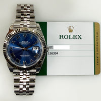 Datejust 41mm Steel and White Gold 126334