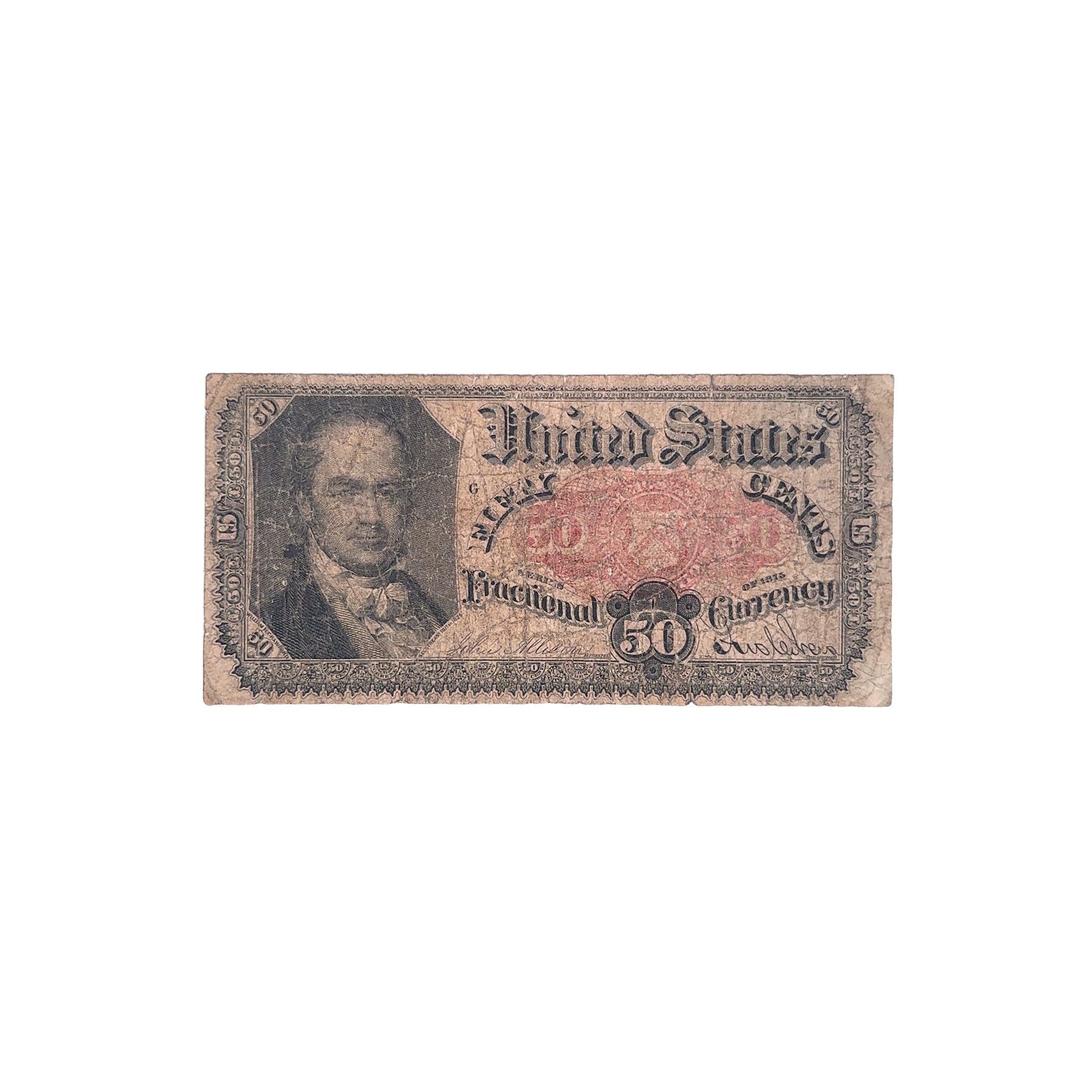 1875 US 50 Cent Note
SEND TO