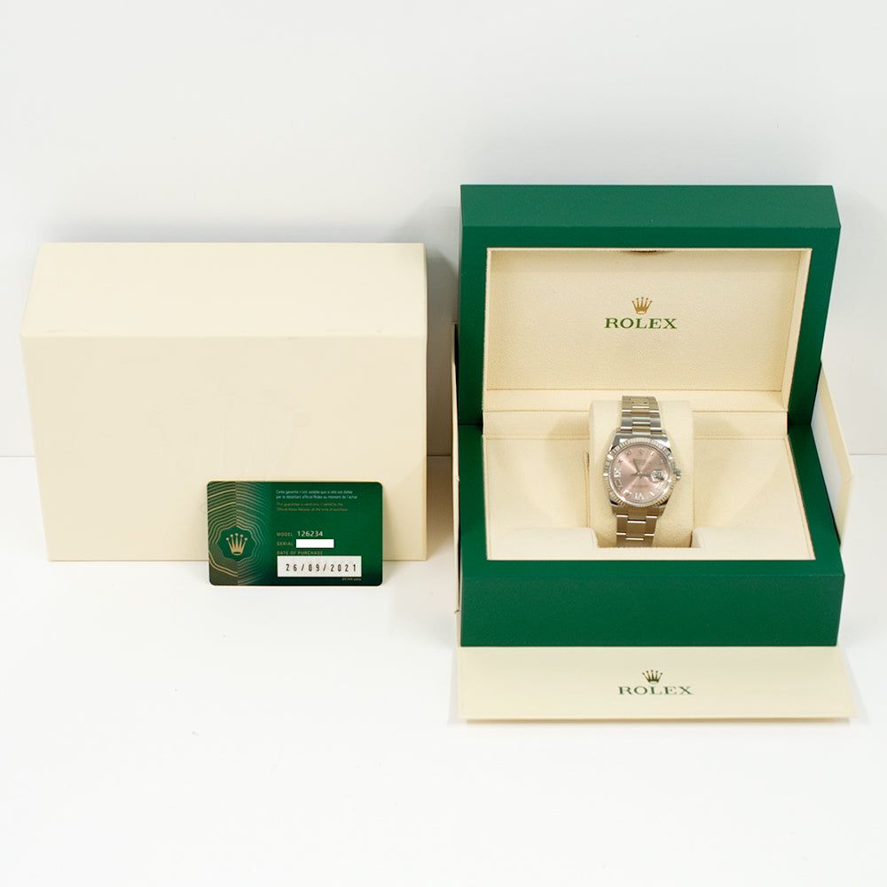 Datejust 36mmSteel and White Gold 126234