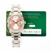 Datejust 36mmSteel and White Gold 126234
