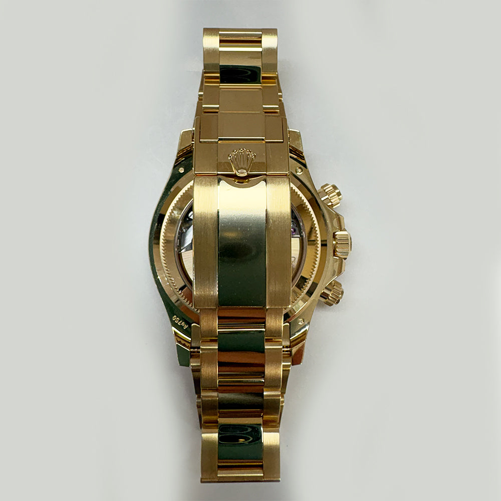 Daytona Yellow Gold Black Cerachrom Bezel 