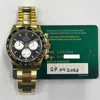 Daytona Yellow Gold Black Cerachrom Bezel "Le Mans" 126528LN