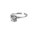 14kt White Gold 1.3ct Round Brilliant Diamond Engagement Ring