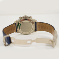 Daytona Diamond/Sapphire Case Pave Diamond Dial White Gold 116599 12SA ZER