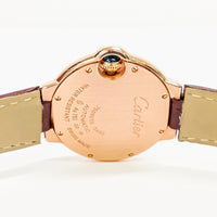Ballon Bleu 33mm Diamond Bezel Rose Gold WE902036