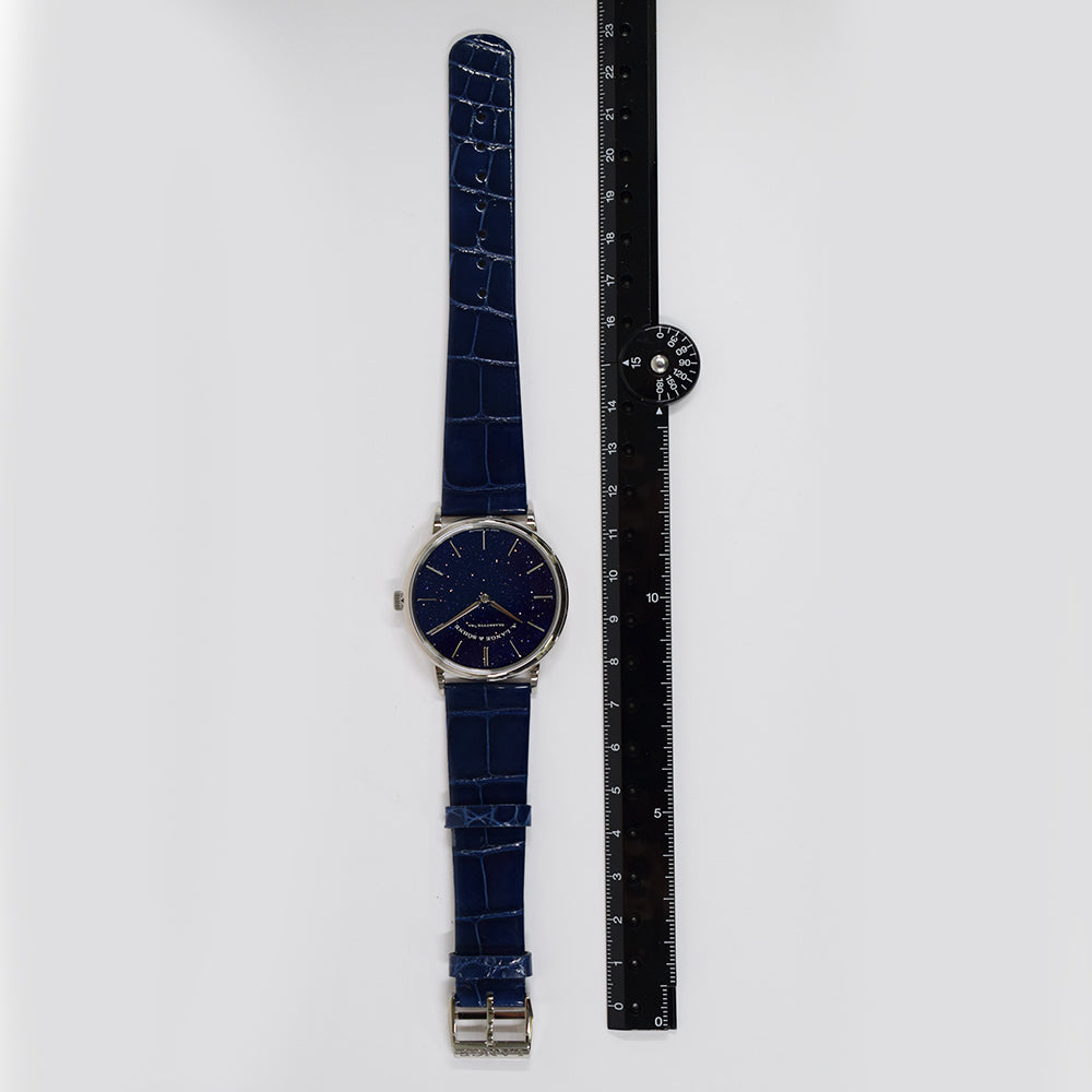 Saxonia Thin 39mm White Gold Manually Winding 205.086