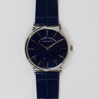 Saxonia Thin 39mm White Gold Manually Winding 205.086