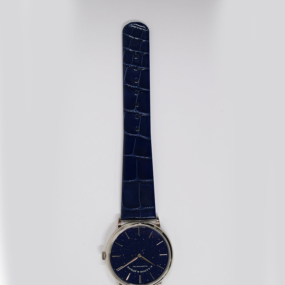 Saxonia Thin 39mm White Gold Manually Winding 205.086