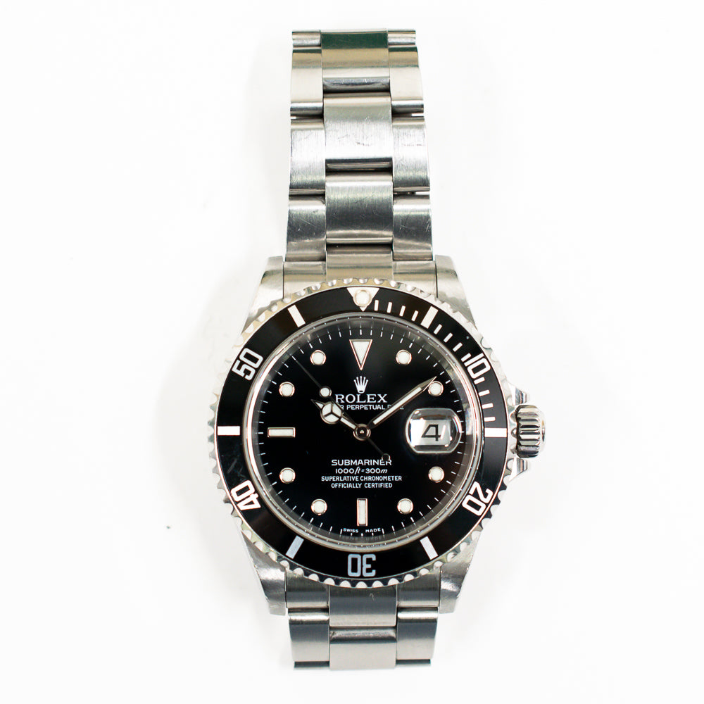 Submariner Date 41mm Aluminium Stainless Steel 16610