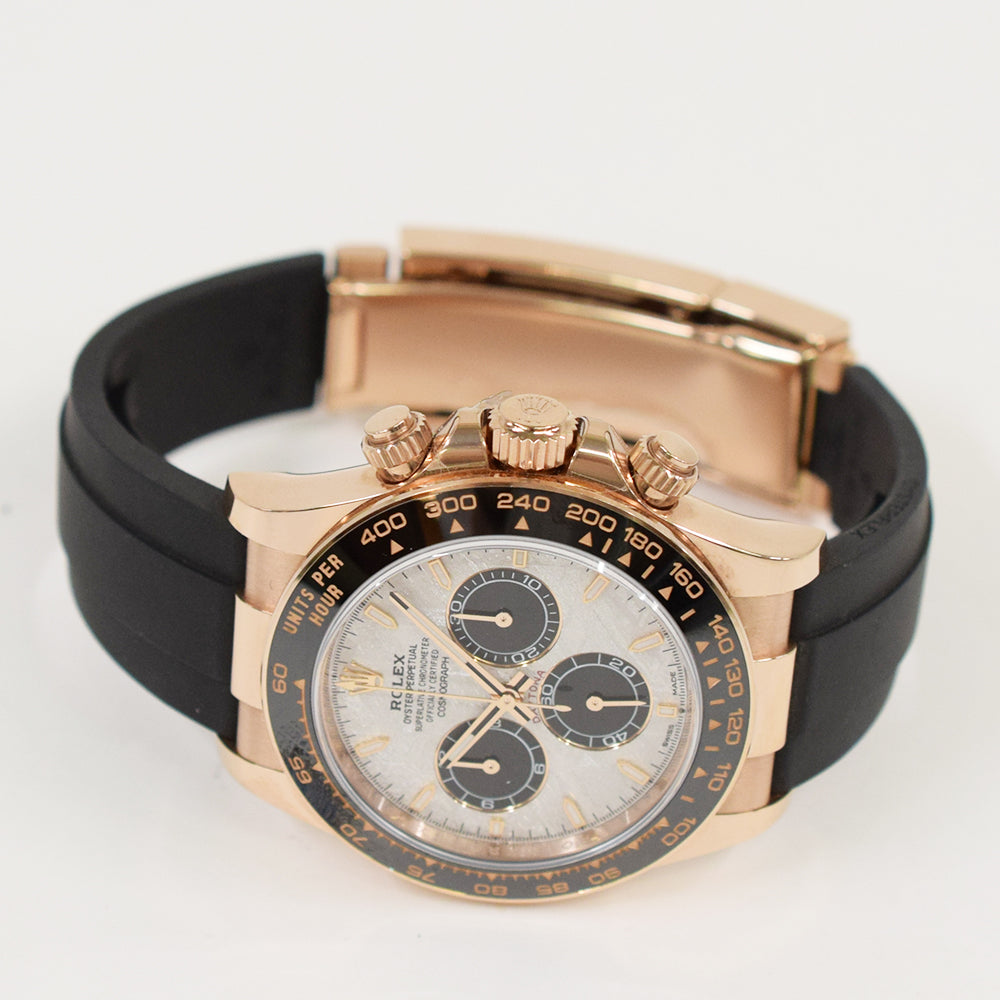 Daytona Rubber Strap Rose Gold 126515LN
